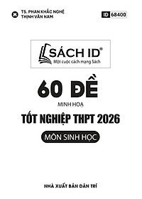 Sách - 60 Đề Minh Họa Tốt Nghiệp THPT 2026 - Môn Sinh Học