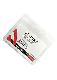 Bảng Tên Nhựa PVC Stacom Có Khóa Kéo ID-PVC6687