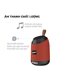 Loa Bluetooth di động Energizer Kiêm Sạc Dự Phòng BTS 061 - Hàng Chính Hãng