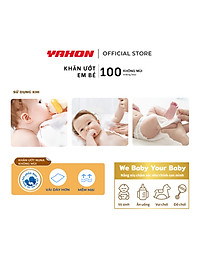 Thùng Khăn Ướt Em Bé NUNA Gold Không Mùi 100 Miếng/Bao, 24 Bao/Thùng