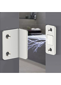 Bộ Nam Châm Vuông 90 Độ KUNBE Gắn Dán Cửa Tủ, Lực Hút Mạnh, Chắc Chắn