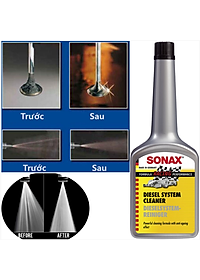 Phụ Gia Bảo Vệ Hệ Thống Diesel SONAX Common Rail Diesel System Cleaner 250ml 521100