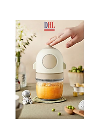 Máy xay mini Mitomo MT-350 cối thủy tinh 6 Lưỡi ,máy xay ăn dặm cho bé, xay thịt cháo sinh tố, tỏi ớt 300ml- Hàng Chính Hãng