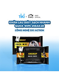 Nơi bán Khăn lau sạch giày nhanh siêu tốc SNEAK3R WIPES gói 12c