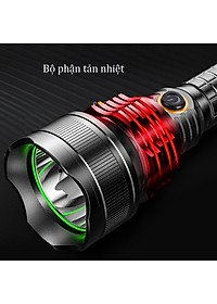 Đèn pin siêu sáng Led P70 A18 ( VỎ HỢP KIM SIÊU CỨNG, CHỐNG NƯỚC, CHIP LED P70 SIÊU SÁNG ) - CHIẾU XA ĐẾN HÀNG TRĂM MÉT