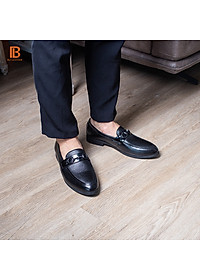 Giày lười da nam công sợ Bụi Leather G121 - Da bò Nappa cao cấp
