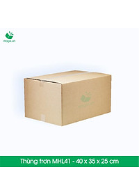 20 Thùng hộp carton - Mã MHL41 - Kích thước 40x35x25 (cm)
