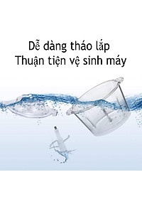 Máy xay thịt đa năng SOKANY SK-7025A cối xay thủy tinh 2L, lưỡi dao thép không gỉ sắc bén, xay nhuyễn mọi thực phẩm - HÀNG CHÍNH HÃNG - DELIYA