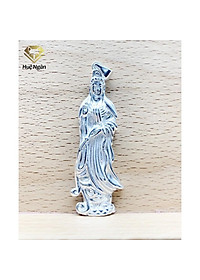 Mặt đeo dây chuyền bạc Ý 925 Huệ Ngân - Phật bà quan âm PP1776