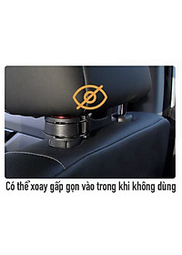 Móc Treo Kiêm Kẹp Đỡ Điện Thoại Đa Năng, Phù Hợp Nhiều Dòng Xe, Giúp Để Các Vật Nặng Gọn Gàng Trên Ô Tô Khi Di Chuyển, Vừa Giữ Chắc Chắn Các Dòng Smartphone, Dễ Dàng Và Tiện Lợi Khi Xem Video, Đọc Nội Dung Không Cần Cầm Lâu, Dễ Sử Dụng, Lắp Đặt Nhanh Chón