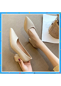 Giày C2đại size 40 41 42 43 đế vuông 5 phân big size ngoại cỡ