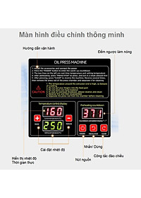 Máy ép dầu thực vật chuyên nghiệp phiên bản nâng cấp hoàn toàn thương hiệu cao cấp Septree T3 - Hàng Nhập Khẩu