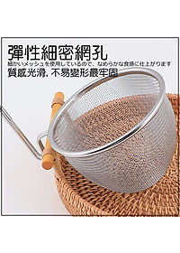 Vợt nhúng/ Rây lọc thực phẩm inox Echo Misokoshi - Hàng nội địa Nhật Bản |#Mẫu Mới| |#Dụng cụ nhà bếp đa năng|