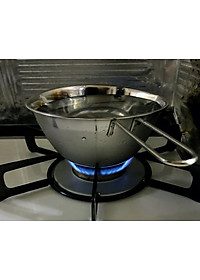 Tô Inox Φ13cm Echo Metal Có Tay Cầm Tiện Dụng, Khả Năng Chịu Nhiệt Tốt