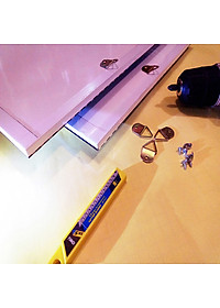 Tranh gỗ treo tường trang trí nhà cửa, không gian thờ cúng mẫu tam thánh, phật adida tượng vàng, Tranh Nội Thất Phật A Di Đà HPV-133 (30 x 60 cm)