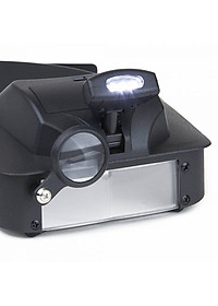  Kính lúp choàng đầu có đèn Carson LV-10 LumiVisor (2x, 3x, 5x, 6x) - Hàng Chính Hãng