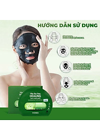 Combo 10 Mặt Nạ BNBG Tràm Trà Thải Độc Da, Giảm Mụn Vita Tea Tree Healing Face Mask Pack 30ml x10