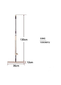 Cây Chổi Lau Nhà Tự Vắt Thông Minh Xoay 360 Độ - Vệ Sinh Cửa Kính Trần Nhà Tiện Lợi - Tặng Kèm 2 Bông Lau- Hàng Loại 1 - Chính Hãng MINIIN