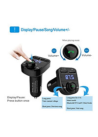 Tẩu Bluetooth HY-82  Nghe Nhạc Trên Xe Ô Tô