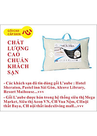 Ruột Gối nằm khách sạn lông vũ nhân tạo Mcirofiber Laube kháng khuẩn khử mùi 50x70cm
