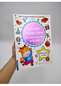 Sách Bóc Dán Thông Minh Vừa Học Vừa Chơi 2-6 Tuổi - Khả Năng Tư Duy