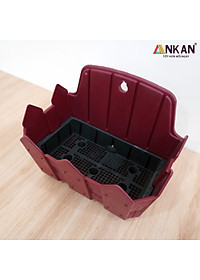 Chậu Nhựa Trồng Cây ANKAN Để Treo Ban Công, Treo Tường, Ngoài Trời, Sân Vườn, Kích Thước 24 x 19cm, Nhựa Cao Cấp
