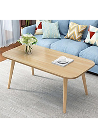 Bàn trà sofa, phòng khách hình chữ nhật thiết kế ngồi bệt, ngồi cao đơn giản hiện đại