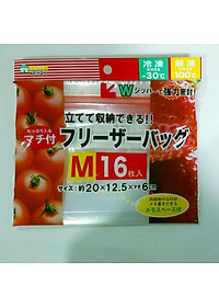 Combo 2 set túi Zip đựng & bảo quản thực phẩm - nội địa Nhật Bản ( 16 chiếc size M + 12 chiếc size L)