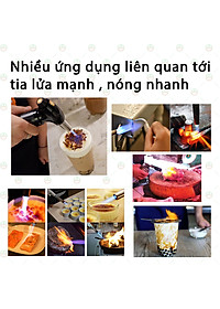 (Loại Tốt) Đầu Khò Lửa Dùng Gas Chuyên Nghiệp Cầm Tay KhoNCC Hàng Chính Hãng - NLM-WS-502c (Màu Đen)