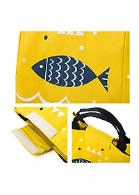 Túi Đựng Hộp Cơm Giữ Nhiệt Đa Năng Họa Tiết Bắt Mắt Hot Trend