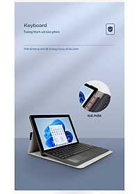 Bao Da dành cho Microsoft Surface Pro 12 / Pro 9 / Pro 8 JRC Ốp TPU Mềm, Vỏ Ngoài PU - Hàng Nhập Khẩu