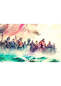 Sách - Việt Sử Kiêu Hùng - Quyển 2 - Bìa Cứng - Tặng Kèm Bộ 4 Tranh Vĩ Nhân Việt Nam