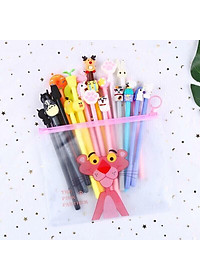 Set 20 Bút Bi Cây Viết Dễ Thương - Có Nhiều Hoạ Tiết Khác Nhau - Tặng kèm Túi Zip Đựng - Hàng Loại 1- Chính Hãng MINIIN
