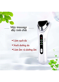 Máy Massage Mặt Cầm Tay Mini Kiêm Máy Di Tinh Chất Nóng Lạnh Ion Giúp Đẩy Đẩy Dưỡng Chất Đẩy Tế Bào Chết Chăm Sóc Sắc Đẹp Chị Em Hiệu Quả Máy Rửa Mặt Kết Hợp Đẩy Tinh Chất Hiệu Quả