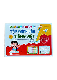 Combo Sách Tập Đánh Vần Tiếng Việt Và Toán Tư Duy Cho Trẻ Tự Tin Vào Lớp 1 Từ 4