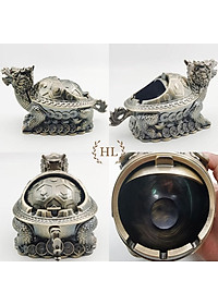 GẠT TÀN LONG QUY | GẠT TÀN RÙA | Gạt tàn rồng thân rùa Cát tường - Đại Phúc - Lộc Thọ