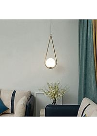 Đèn thả SAPAS hình giọt nước độc đáo trang trí nội thất sang trọng - kèm bóng LED chuyên dụng - (82).