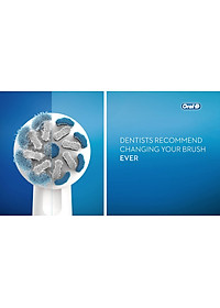 Cho máy Oral B Braun, bộ 4 Đầu Bàn Chải đánh răng điện thay thế MIHOCO EB60-P New Gum Care, sợi cước siêu mềm, cho răng lợi nhạy cảm