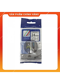 [Combo 3 hộp] Nhãn In đa lớp Tz2-m951 - Đen nền bạc 24mm x 8m - Hàng nhập khẩu