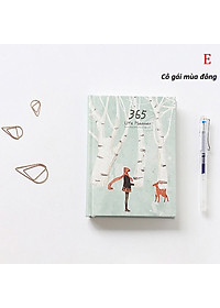 Sổ tay kế hoạch ghi chép Planner 365 Ngày nhật ký cao cấp Lalunavn