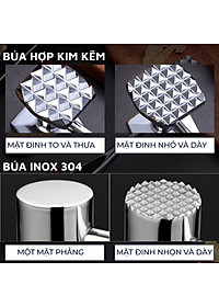 Búa đập thịt, tỏi, gừng, xả ... đa năng DandiHome cao cấp-Tiêu chuẩn quốc tế