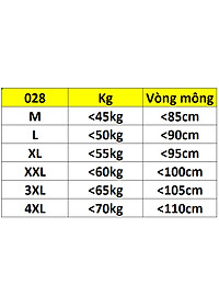 COMBO 10 QUẦN BÔNG ÉP CAO CẤP 028