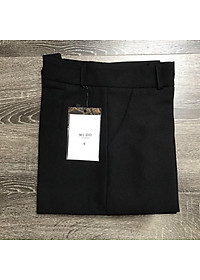 Quần suông ống rộng có khóa kéo, siêu xinh, culottes nữ mặc chân dài như siêu mẫu