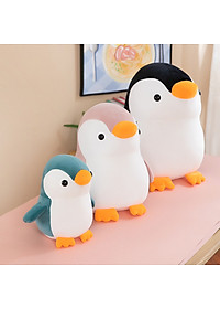Gấu Bông Chim Cánh Cụt Mập Mềm Mịn Dễ Thương Mẫu Mới (25cm--->45cm) Vải Miniso 4 Chiều Co Giãn Êm Ái, Hàng Cao Cấp An Toàn Cho Trẻ Nhỏ