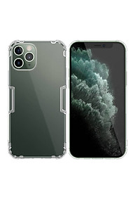 Ốp lưng silicon dẻo trong suốt cho iPhone 13 Pro hiệu Nillkin mỏng 0.6mm - hàng chính hãng