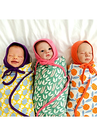 Chăn ấp - Chăn quấn ủ - Khăn quấn bé Rototo Bebe