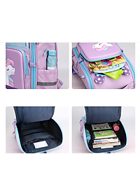 Balo học sinh tiểu học siêu nhẹ chống gù chống nước cao cấp phong cách mới