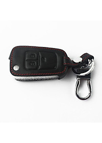 Bao Da Chìa Khóa Dành Cho Xe Chevrolet Cruze, Spark (Da Thật) Logo 3D