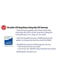 Đèn bàn (đèn học chống cận) LED Rạng Đông, Chống cận thị - Ánh sáng Trắng