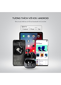 Tai nghe TWS Havit TW959, Bluetooth 5.1, Độ Trễ Tới 65ms, Nghe Độc Lập, Pin Tới 20H -  Hàng Chính Hãng Dizigear